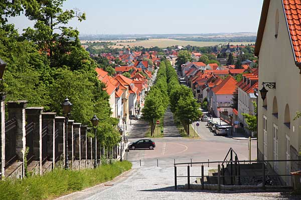Ballenstedt - Blick vom Schlossberg zur Stadt