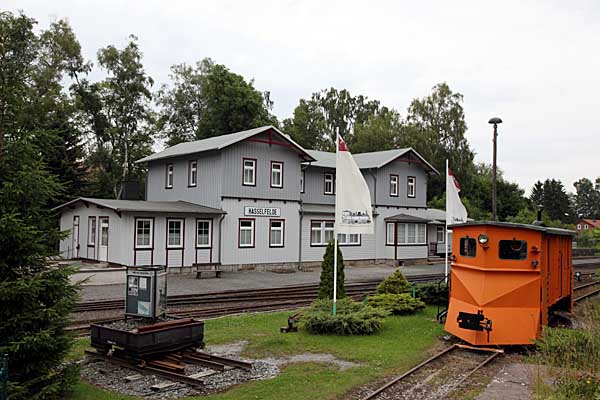 Hasselfelde - Bahnhof der Harzer Schmalspurbahnen