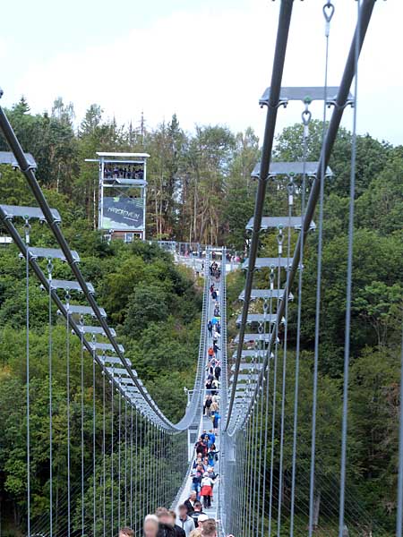 Seilhängebrücke Rappbodetalsperre