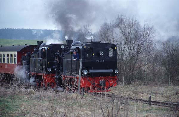 99 6102, 6101 in Stiege