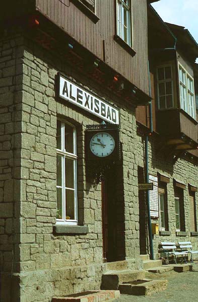 Bahnhofsgebäude Alexisbad