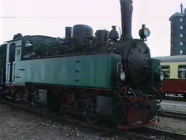 Mallet im Bahnhof Brocken