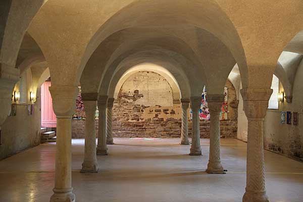 Kloster Ilsenburg - restauriertes Gewölbe