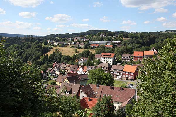 Blick auf St. Andreasberg im Harz