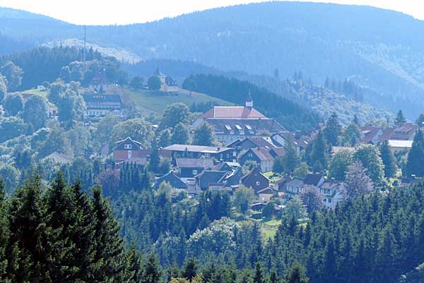 Blick auf St. Andreasberg im Harz