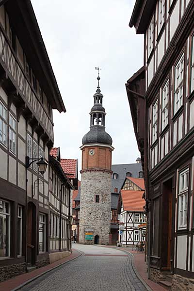 Blick zum Saigerturm