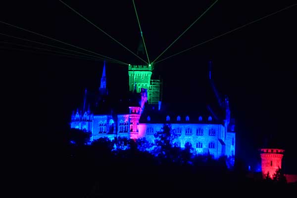 Wernigerode - Schloss speziell beleuchtet