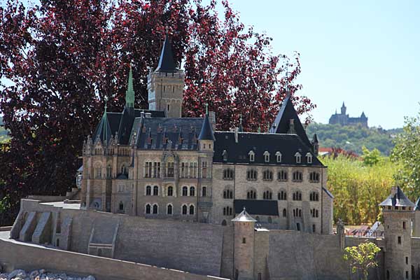 Wernigerode - Schloss - Modell und Vorbild