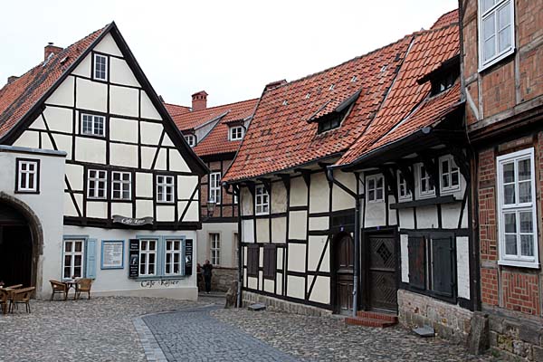 Quedlinburg - historische Fachwerkhäuser