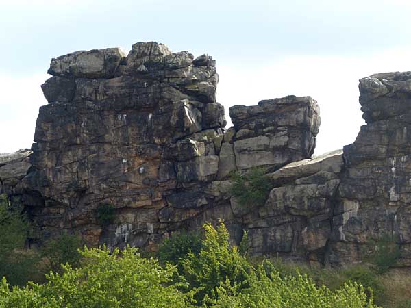 Teufelsmauer bei Weddersleben