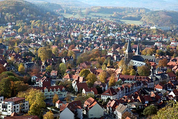 Wernigerode - Blick auf die Altstadt