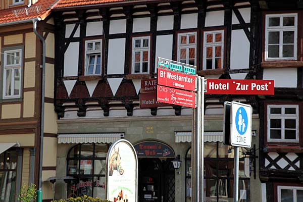 Wernigerode - Wegweiser