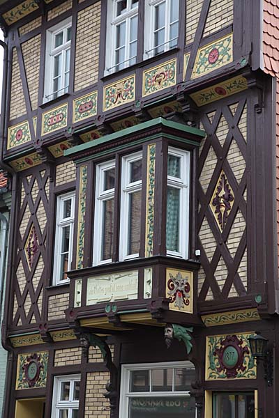 Wernigerode - kunstvolles Fachwerk