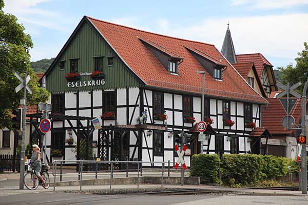Wernigerode - Restaurant Eselskrug an der Westerntorkreuzung